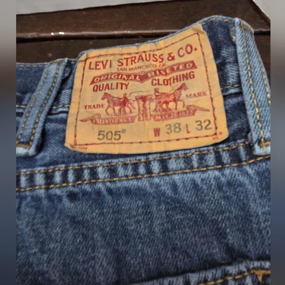 Levis blue denim